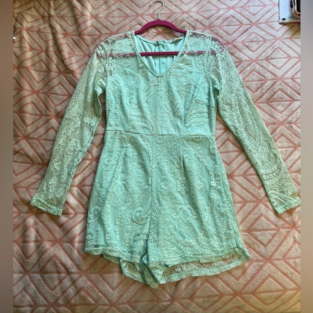 #266 Lacey romper